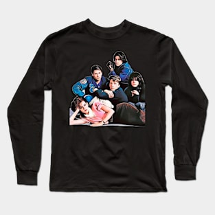 breakfast club art Long Sleeve T-Shirt